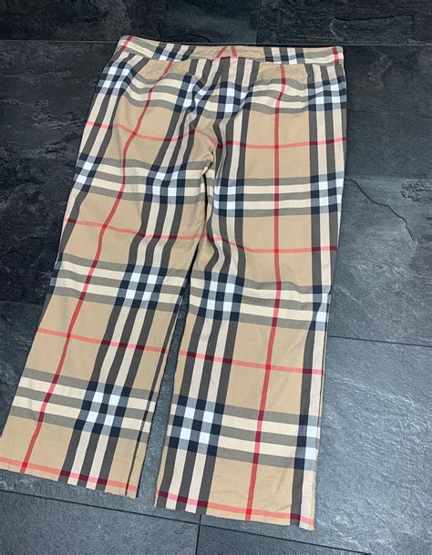 faux pantalon burberry